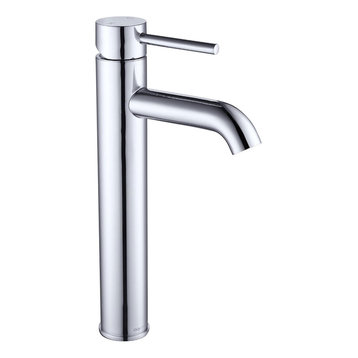 12" Bathroom Vessel Sink Faucet 1-Hole, Chrome