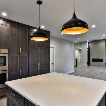 Cozy Mid-Century Modern Style Custom Home
