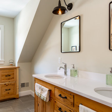 Bathroom Duo: Master & Kids
