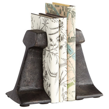 Smithy Bookends, Zinc, Small