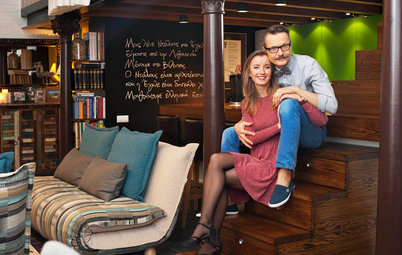 Houzz Литва: Лофт в Вильнюсе для ценителя Нью-Йорка и Крита