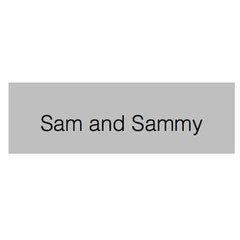 Sam and Sammy