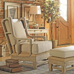 Uttermost Schafer Linen Armchair - Products