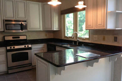 Minimalist kitchen photo in Baltimore