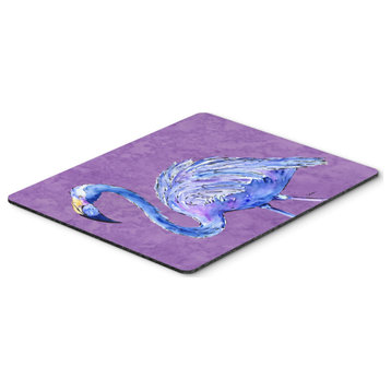 Caroline'S Treasures Flamingo On Purple Mouse Pad/Hot Pad/Trivet, 8874Mp