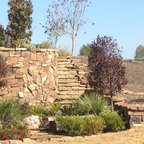 Entry Fountain - Transitional - Landscape - Portland - by All Oregon