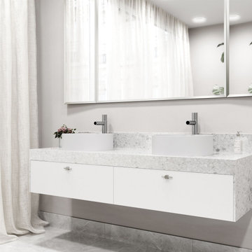 Brushed Nickel Bathroom Collection