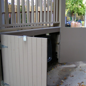 Beaches Rot Proof Porch, Curbside Appeal + Garbage Storage