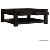 Glencoe Solid Wood 3 Piece Contemporary Coffee Table Set