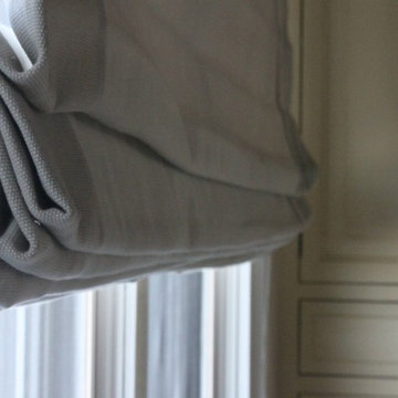 Custom Roman Shades