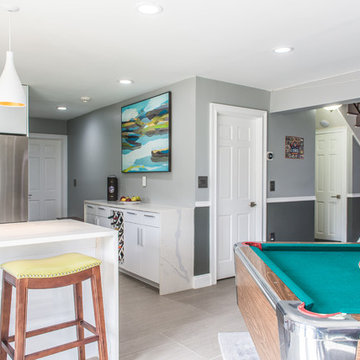 Second floor kitchen remodel
