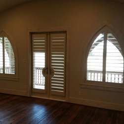 Arched Shutters - Interior Shutters