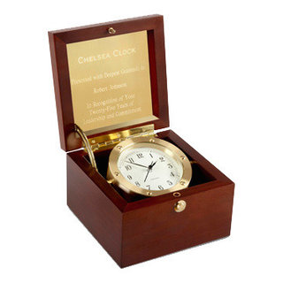 Weems & Plath Endurance Collection 125 Quartz Clock (Brass)