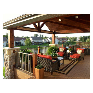 Deck & Open Porch in Des Moines - Traditional - Deck - Other - by ...