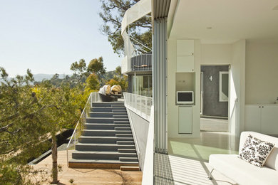 Example of a trendy home design design in Los Angeles