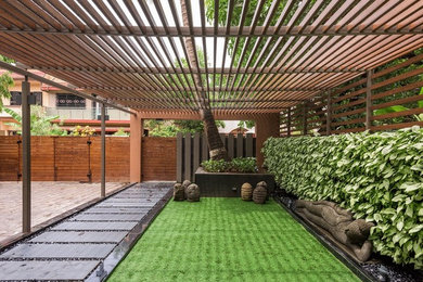Design ideas for a landscaping in Mumbai.