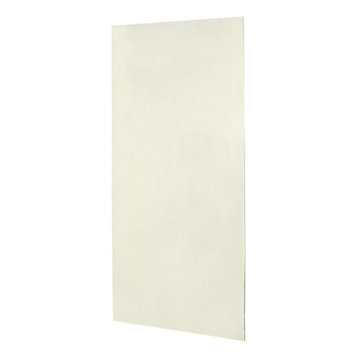 Swan 36x72 Solid Surface Shower Wall Panel, Bisque