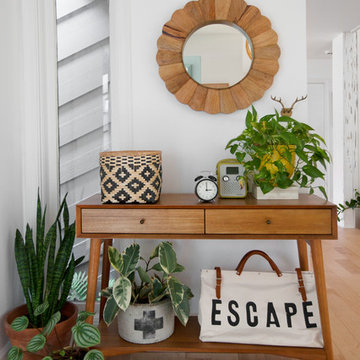 Black-and-White Boho Holiday Style for Your Entry
