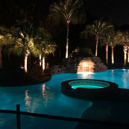 Odessa FL Custom Pool Surround Lighting - Outdoor Lighting