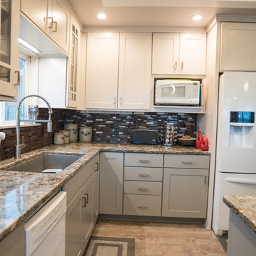 A new look for an outdated kitchen