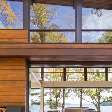 Muskoka Cottage by Turkel Design