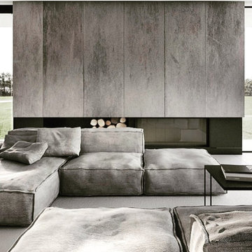 VAsari Carrera lime plaster - cement grey