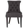 Bowie Side Chairs, Charcoal, Set of 2