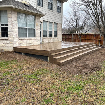 Round Rock Trex deck