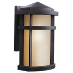 Kichler Lighting - Kichler Lighting 9167AZ Lantana, One Light Wall Bracket, Bronze/Dark Brown - The Lantana(TM) collection of outdoor lighting isLantana One Light Wa Architectural Bronze *UL Approved: YES Energy Star Qualified: n/a ADA Certified: n/a  *Number of Lights:   *Bulb Included:No *Bulb Type:A19 Medium Base *Finish Type:Architectural Bronze