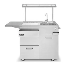 Viking Portable 41 Inch Refreshment Station - Kitchen Islands And Kitchen Carts