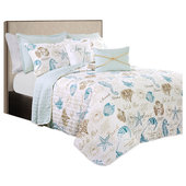 Seaview II Coastal Quilt Set Bedding