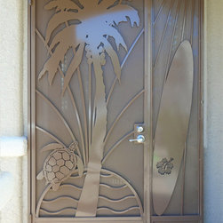 Aloha - Security Door with panel - Front Doors