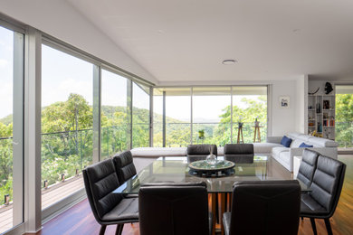Photo of a dining room in Sunshine Coast.