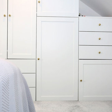 A rear mansard loft conversion into 1 bedroom and 1 bathroom