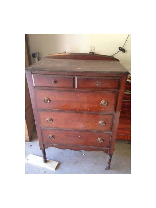 Dresser To Vanity Conversion