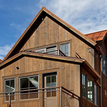 ranchwood™ Reclaimed Barn Wood Alternative – charming Telluride residence