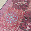 8'11x11'9 Handmade Black Mamluk Fine Oriental Rug