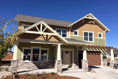 Inspiration for a large timeless home design remodel in Albuquerque