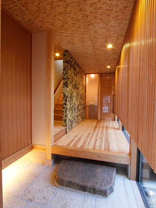 Asian Entryway Design Ideas, Remodels & Photos