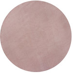 KAS - KAS Bliss 1575 Rose Pink Shag Area Rug, 8' Round - This is a collection that, in all honesty, lives up to its name. Featuring extreme softness and luxury, our Bliss super soft shag is available in a number of beautiful colors that will feel amazing underfoot. Densely woven in polyester and surprisingly affordable, these rugs bring sophisticated living to an all-new level.