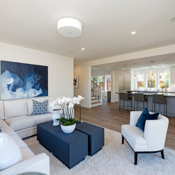 Family Room and Kitchen