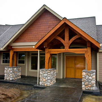 Timber Framed Entryways Showcase