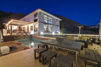 Example of a trendy exterior home design in San Francisco