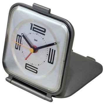 Bai Iron Clad Square Folded Travel Alarm Clock Velocity