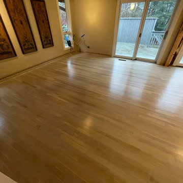 Install & Sand & Stain - Color: Country White (1 of 4)