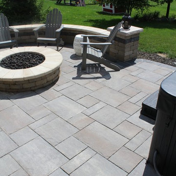 Restful Seating Area and Outdoor Fire Pit (Zionsville, IN)