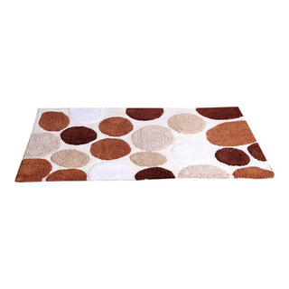 Mohawk Home Regency Cotton Bath Mat, Taupe, 1' 9 inch x 2' 10 inch