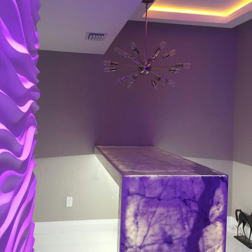 Lighted up Onyx Table