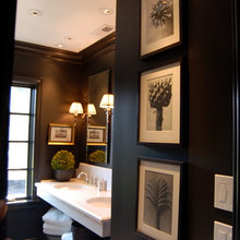 Powder room first floor