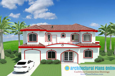 Caribbean Building Plans; Home Design HD001